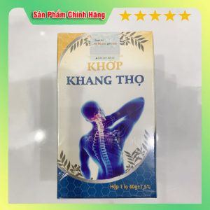 Khớp khang thọ - Giảm triệu chứng đau nhức xương khớp